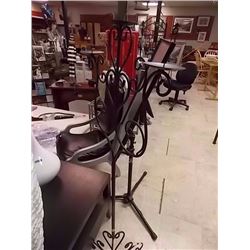 NEW WROUGHT CANDLE HOLDER - 53" TALL