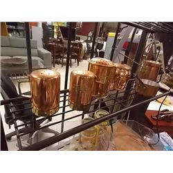 COPPER KITCHEN SET - SALT & PEPPER, CONTAINERS AND MORE