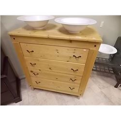 PINE DRESSER - 4 DRAWER
