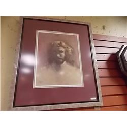 LIMITED EDITION THOMAS KINKADE LITHO - 1970'S - CHRIST CROWN OF THORNS