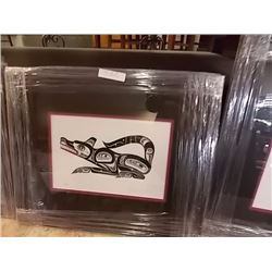 FRAMED FIRST NATIONS PRINT - RICHARD SHORTY -