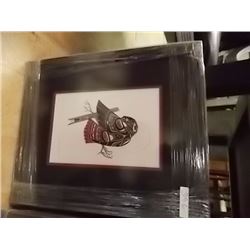 FRAMED FIRST NATIONS PRINT - RICHARD SHORTY