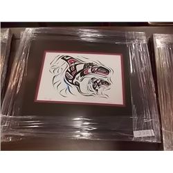 FRAMED FIRST NATIONS PRINT - RICHARD SHORTY