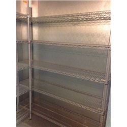 Wire Shelving with Epoxy coat 14x60 - 5 tier