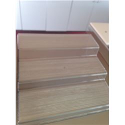 plastic tier to display products