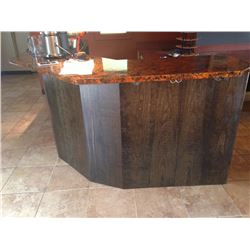 Copper top bar - disassembled in 3 main sections