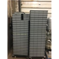 Papa Johns Grey Dough Box - Heavy Stackable