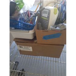 OFFICE SUPPLIES WITH CREDIT CARD PAPER AND BROTHER LABEL PRINTER
