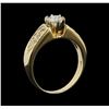 Image 4 : 14KT Yellow Gold 0.63ctw Diamond Ring