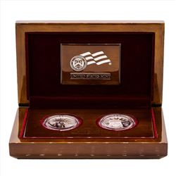 Set of (2) 2007 American Eagle Platinum Coins