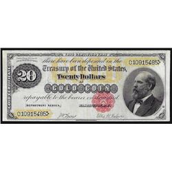 1882 $20 Gold Certificate Note Fr. 1178