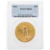 Image 1 : 1924 $20 St. Gaudens Double Eagle Gold Coin PCGS MS64