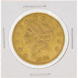 1891-S $20 Liberty Head Double Eagle Gold Coin