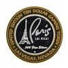 Image 1 : .999 Silver Paris Las Vegas $10 Casino Gaming Token Limited Edition