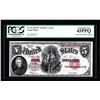 Image 1 : 1907 $5 Woodchopper Legal Tender Note PCGS XF45PPQ PCBLIC ERROR