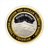 Image 2 : .999 Silver The Venetian $10 Casino Gaming Token Limited Edition