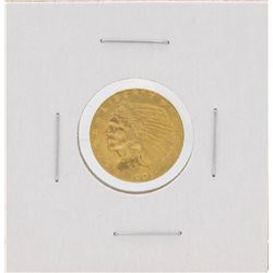1908 $2 1/2 Indian Head Quarter Eagle Gold Coin