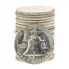 Image 2 : Roll of (20) 1961-D Brilliant Uncirculated Franklin Half Dollar Coins