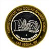 Image 1 : .999 Silver Plaza Hotel and Casino $10 Casino Gaming Token Limited Edition