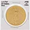 Image 1 : 1908 NM $20 St. Gaudens Double Eagle Gold Coin