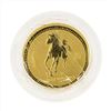 Image 1 : 2002 $5 Australia 1/20 oz Lunar Year of the Horse Gold Coin