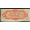 Image 2 : 1800s $5 Citizens Bank of Louisiana Obsolete Bank Note