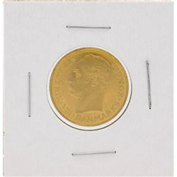 1911 Denmark 20 Kroner Gold Coin