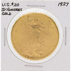 1927 $20 St. Gaudens Double Eagle Gold Coin