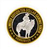 Image 2 : .999 Silver Binions Horseshoe Las Vegas $10 Casino Gaming Token Limited Edition