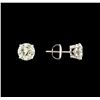 Image 2 : 14KT White Gold 2.26ctw Diamond Earrings