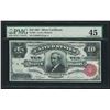 Image 1 : 1891 $10 Silver Certificate Tombstone Note PMG Choice Extremely Fine 45