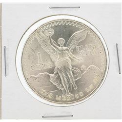 1985 Mexcian Libertad 1 Onza Silver Coin