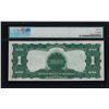 Image 2 : 1899 $1 Black Eagle Silver Certificate Note PMG About Uncirculated 55