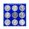 Image 1 : Set of 1986-1994 $1 American Silver Eagle Coins