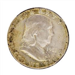 1951-S Franklin Half Dollar Coin