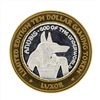 Image 2 : .999 Silver Luxor Las Vegas $10 Casino Gaming Token Limited Edition