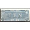 Image 2 : 1864 $10 The Confederate States of America Note