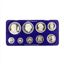 1977 Jamaica Proof Set Franklin Mint