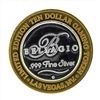 Image 1 : .999 Silver Bellagio Las Vegas $10 Casino Gaming Token Limited Edition