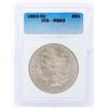 Image 1 : 1882-CC $1 Morgan Silver Dollar Coin ICG MS63