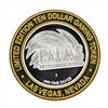 Image 1 : .999 Silver Palms A Maloof Casino Resort $10 Casino Gaming Token Limited Edition