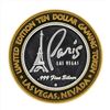 Image 1 : .999 Silver Paris Las Vegas $10 Casino Gaming Token Limited Edition