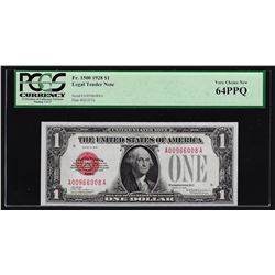 1928 $1 Legal Tender Note PCGS Very Choice New 64PPQ