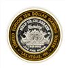 Image 1 : .999 Silver Flamingo Las Vegas $10 Casino Gaming Token Limited Edition