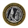 Image 2 : .999 Silver New York New York $10 Casino Gaming Token Limited Edition