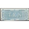 Image 2 : 1864 $10 The Confederate States of America Note
