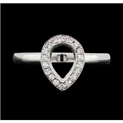 14KT White Gold 0.15ctw Diamond Ring
