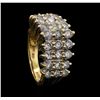 Image 4 : 14KT Yellow Gold 2.00ctw Diamond Ring