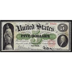 1862 $5 Legal Tender Note