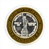 Image 2 : .999 Silver Stratosphere $10 Casino Gaming Token Limited Edition